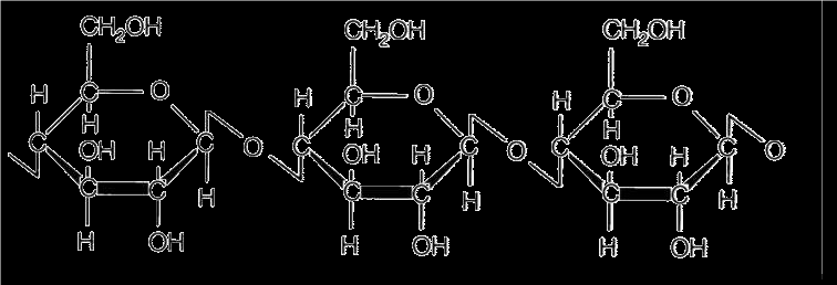 Viscose fiber, Properties, Chemical composition