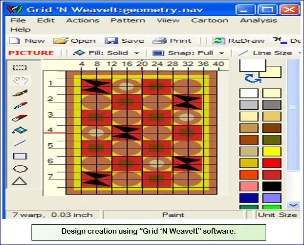 Application Of Different Software In Weaving Industries| Textronic Cad System| ARAHNE| NED GRAPHICS| WEAVE IT| GRID N’ WEAVE IT| Design Dobby| Application Of Different Software In Knitting Industry| STOLL M1| SHIMA SEIKI SDS| YX ENDIS | Application Of Softwares in Textile Industries | Textile Study Center | textilestudycenter.com