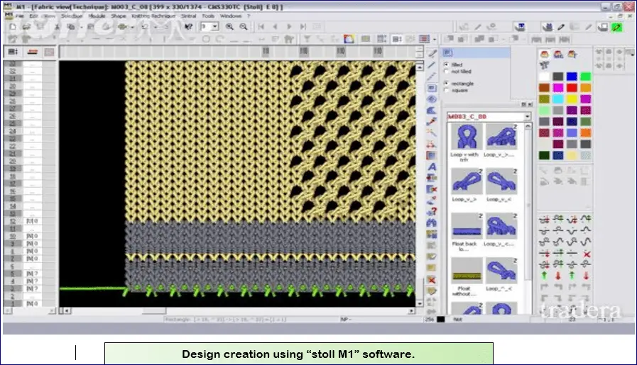Application Of Different Software In Weaving Industries| Textronic Cad System| ARAHNE| NED GRAPHICS| WEAVE IT| GRID N’ WEAVE IT| Design Dobby| Application Of Different Software In Knitting Industry| STOLL M1| SHIMA SEIKI SDS| YX ENDIS | Application Of Softwares in Textile Industries | Textile Study Center | textilestudycenter.com