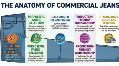 Anatomy of Commercial Denim Production