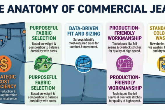 Anatomy of Commercial Denim Production