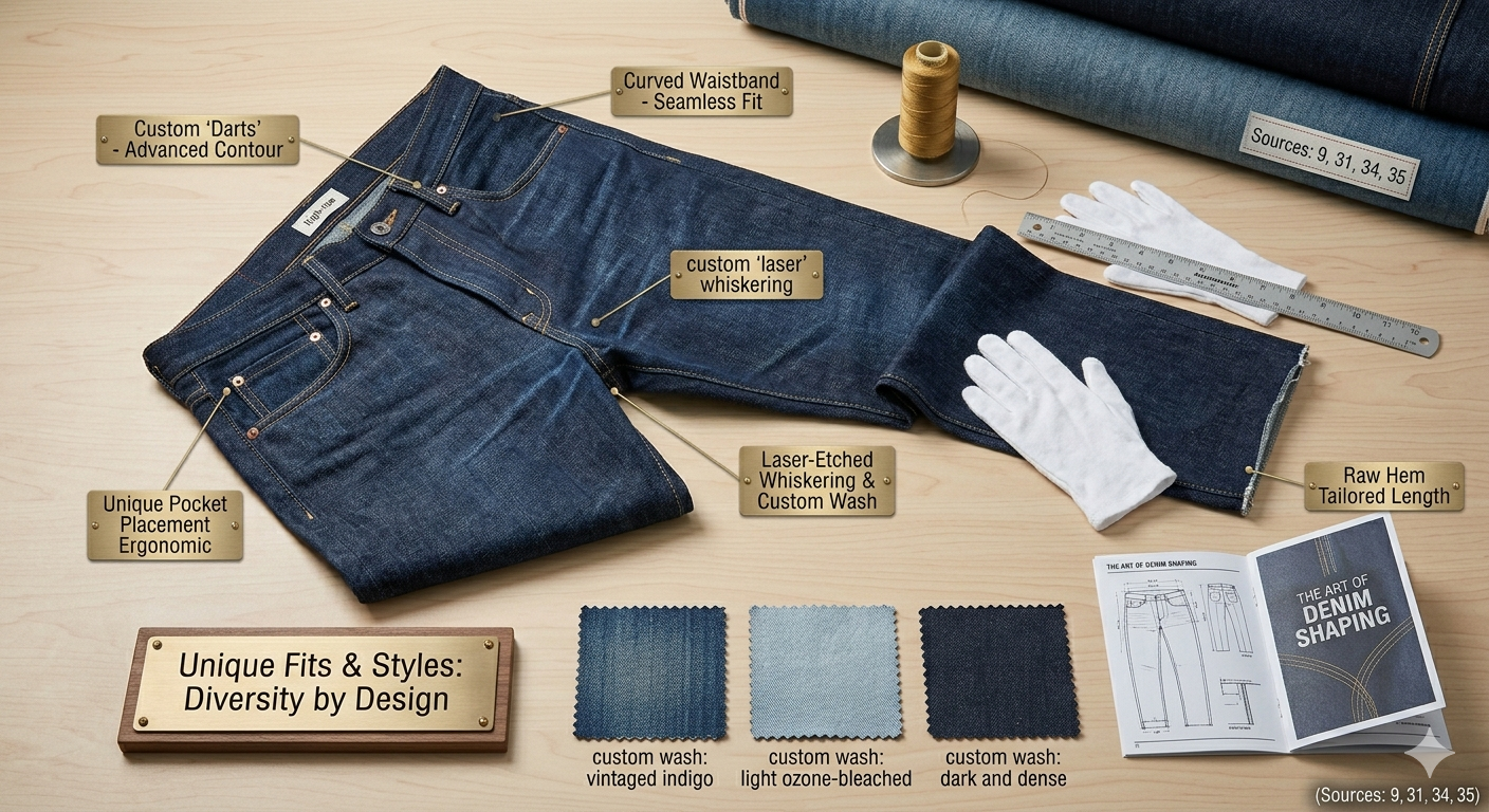 denim fits and washes