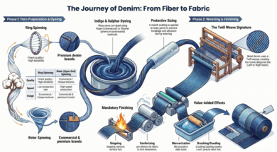 Journey of Denim – Fibre to Fabric