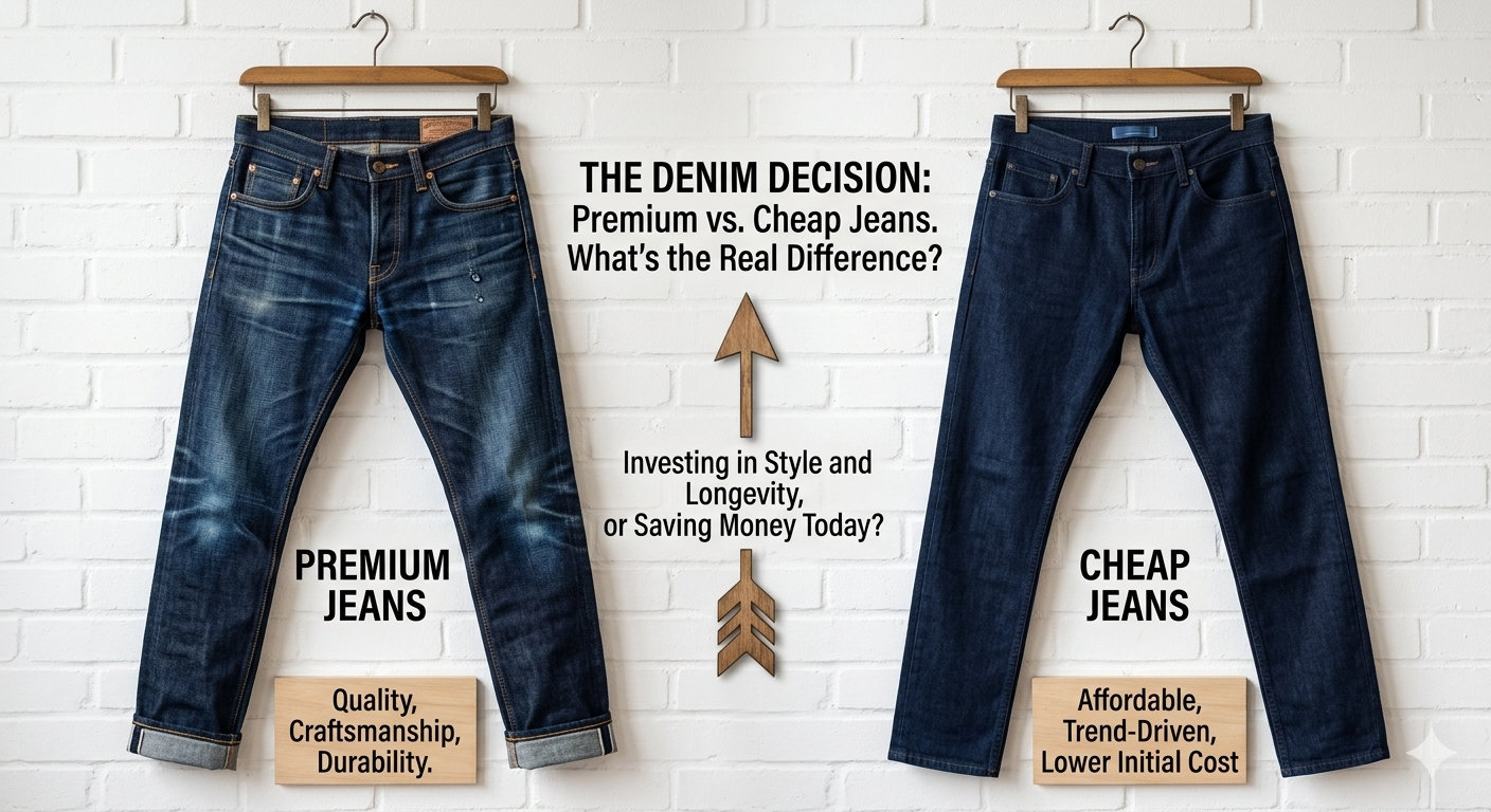 Premium vs Cheap Jeans: Which One Should You Buy?