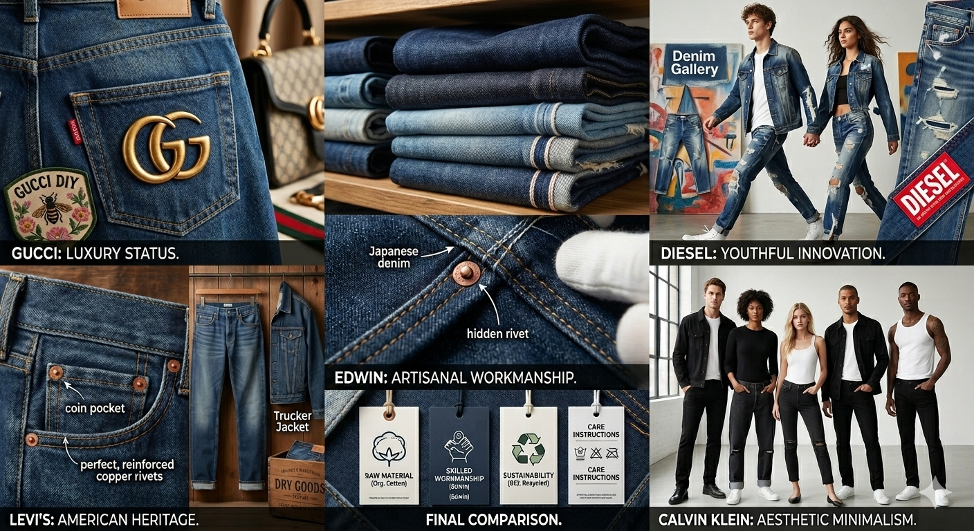 The Ultimate Guide to Premium Denim: 5 Iconic Brands You Need to Know